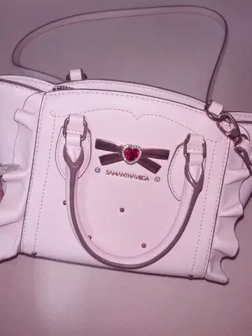 사만사 베가 비쥬 리본 프릴 백 미니