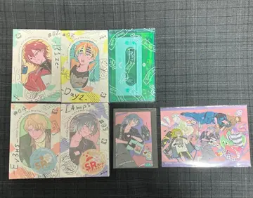 에이트리 카세트 테이프 아침 낮 저녁 밤 카드 7세트