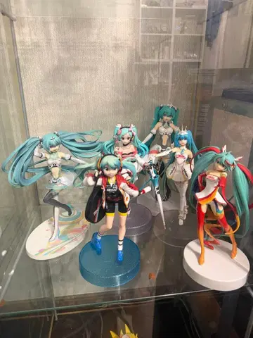 레이싱 미쿠 하츠네 미쿠 피규어 6체 세트