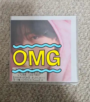 츠츠이 토시아키 탄생 스크래치 정사각형 사진