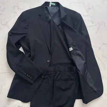 PLST 셋업 수트 남성용 L 블랙