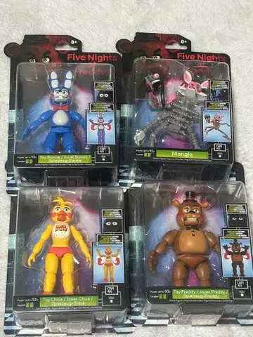 파이브 나이츠 앳 프레디 2 액션 피규어 4종 세트