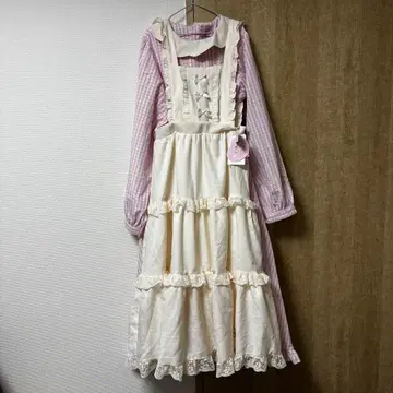 아오키 미사코 마론 크림 시마무라 콜라보 원피스 산리오 퓨로랜드