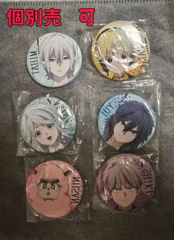 괴물사변 캔뱃지 6개 세트 미하이 야비마루 아키 이노리 오리