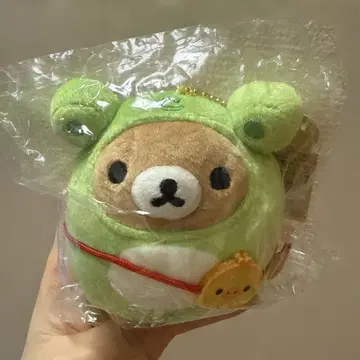 모찌모찌 개운 걸이 봉제 인형 리락쿠마 개구리 2017