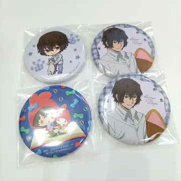 문호 스트레이독스 문스토 캔뱃지 다자이 오사무 마네키네코 산리오 콜라보