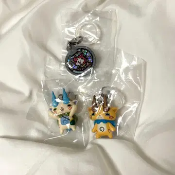 요괴워치 마크 액세서리 3종 세트 코마상 코마지로 요괴 메달