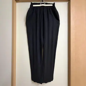 젠선생의 일상복 테이퍼드 팬츠 L 블랙 심플 팬츠 남성용 여성용