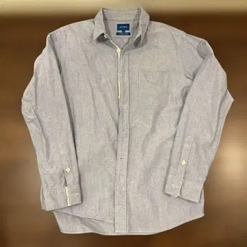 [ 새상품급 ] BEAMS 빔즈 일본제 원단 긴팔 셔츠 L 사이즈
