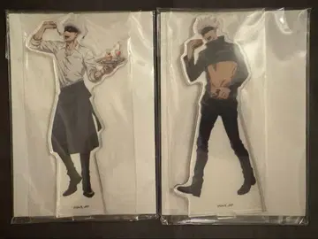 주술회전 세가 콜라보 카페 고죠 사토루 아크릴 스탠드 미개봉 새상품