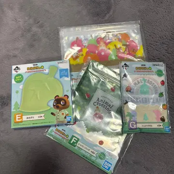 동물의 숲 제일복권 4개 세트