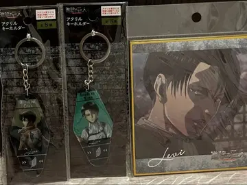 진격의 거인 리바이 아크릴 키링 색지 세리아