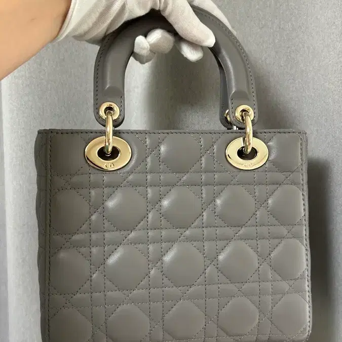 디올 레이디 My ABC Dior 스몰백 그레이 (보증서 있음) 사진 5