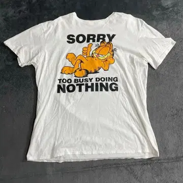 GARFIELD 가필드 빅 로고 반팔 T셔츠