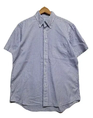 Maker's Shirt 가마쿠라 메이커즈 반팔 버튼다운 셔츠 L