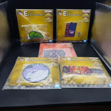 나의 히어로 아카데미아 제일복권 정의의 형태 E상 4종 + F상 1종