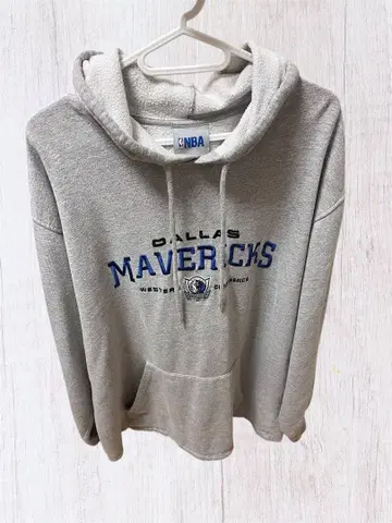 NBA DALLAS MAVERICKS 달라스 매버릭스 그레이 후드티
