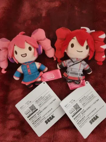 카사네 테토 후와푸치 마스코트 2종 세트