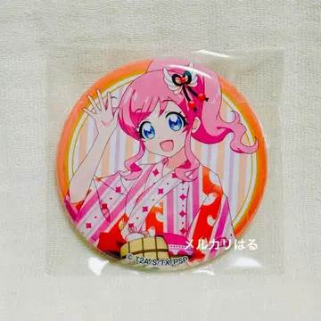 프리티 시리즈 10주년 메모리얼전 복숭아야마 미라이 이벤트 기념 캔뱃지
