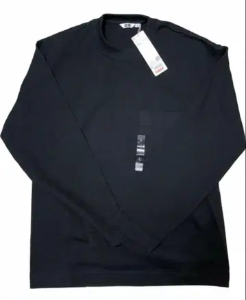 [ 미사용 새상품 ] 2025aw 유니클로U 크루넥T셔츠 긴팔 L