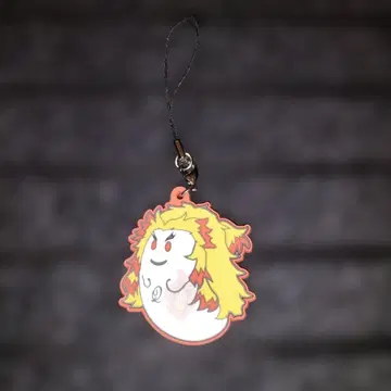 귀멸의 칼날 Q-pot. 오바케짱 러버 스트랩 렌고쿠