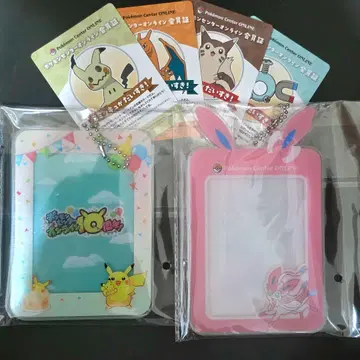 포켓몬 센터 온라인 아크릴 카드 케이스 A상 세트