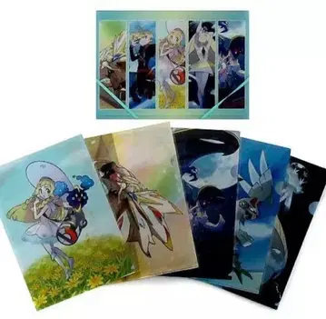 포켓몬 리리에 글라디오 루자미네 클리어 파일 세트