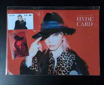 HYDE CARD V프리카 잔액 없음 클리어 파일 세트
