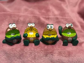 제스프리 키위 브라더스 피규어 골드 그린 4체 세트