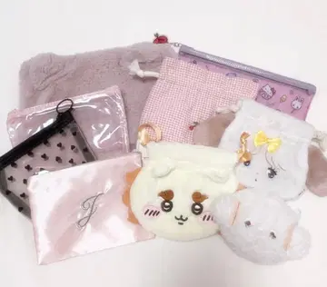 파우치 묶음 판매 산리오 치이카와 질스튜어트 mikko 복조리 파우치