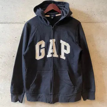 GAP 풀 집업 후드티 블랙 키즈 xxl