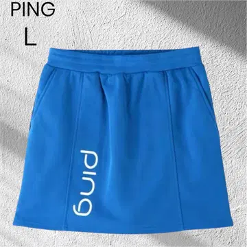 [택 포함 새상품] PING 핑 골프 맨투맨 스커트 L 봄/여름