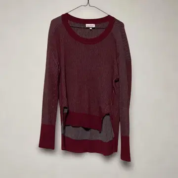 비비안 리브 니트 스웨터