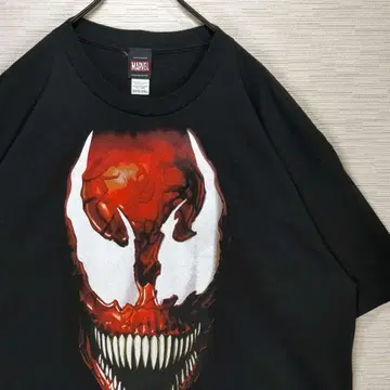 레어 사이즈 MARVEL 카니지 Carnage 베놈 T셔츠
