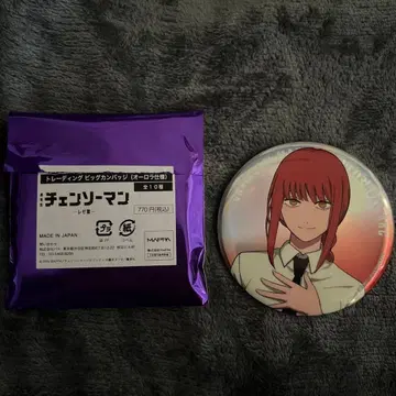 극장판 체인소 맨 대교류전 베이스 야드 도쿄 빅 캔 배지 마키마