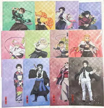 귀멸의 칼날 애니플렉스 온라인 복권 E상 클리어 파일 컴프 세트