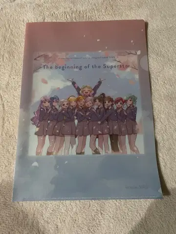 [새상품급] Liella! 전원 클리어 파일 슈퍼스타