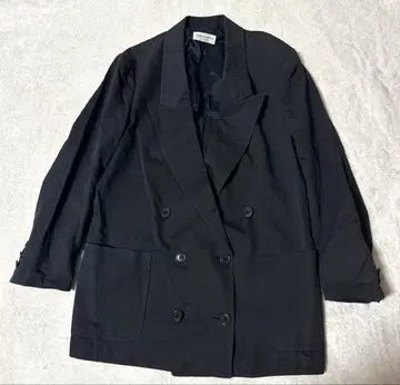 레어 DRIES VAN NOTEN 스프링 자켓 더블 네이비