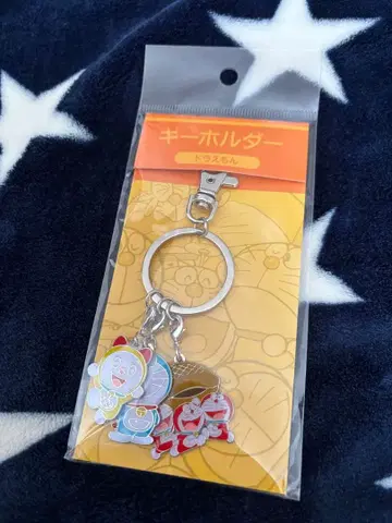 100% 도라에몽 & 프렌즈 도라에몽 도라미짱 미니도라 3단 키링