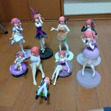 5등분의 신부 나카노 니노 프라이스 피규어 9개 세트