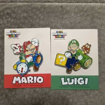 USJ 콜렉터블 핀즈 마리오&루이지