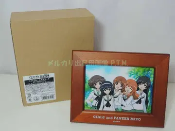 걸즈 & 판처 박람회 포토 프레임 오르골 안코 팀