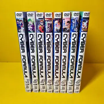 신세기 GPX 사이버 포뮬러 ROUND DVD 전 8권 전권 세트