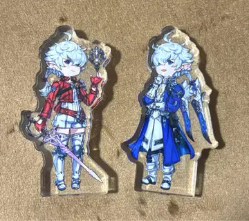 알피노 알리제 캐릭터 아크릴 블록 FF14