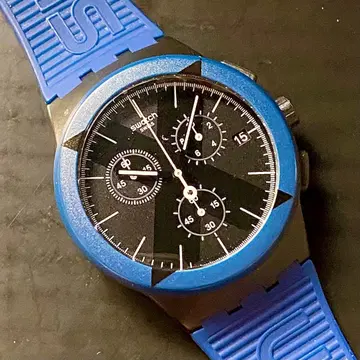 SWATCH (스와치) CHRONO [ X-DISTRICT BLUE ]