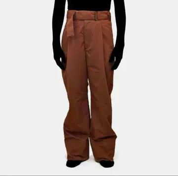 Omar Afridi belted dust Trousers