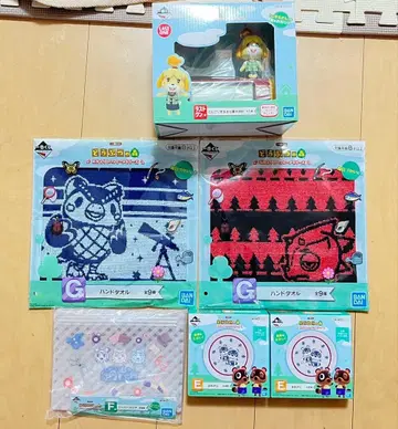 동물의 숲 제일복권 묶음 판매 세트