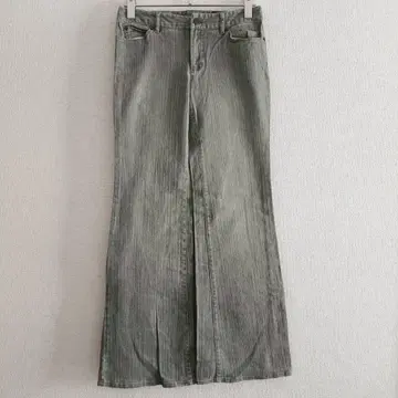 s0702 [ 미쉘클랑 ] 벨 보텀 부츠컷 팬츠 얕은 밑위