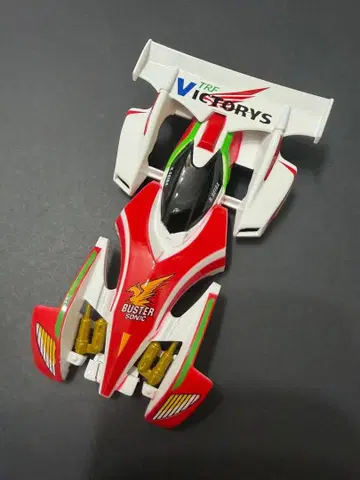 미니 사륜구동 버스터 소닉 trf 사양 플라스틱 바디 도색 완료