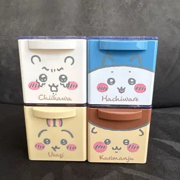 치이카와 CUCASE 4개 세트 치이카와 하치와레 토끼 밤만쥬